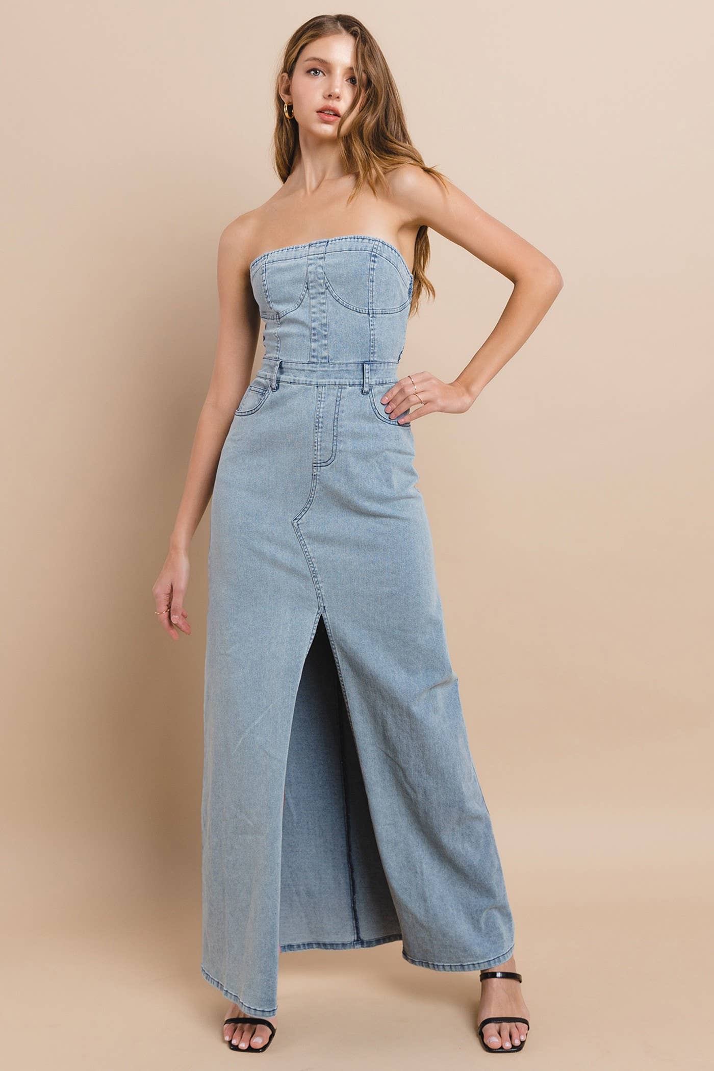 DENIM ABITO TUBOLARE 3135DIA